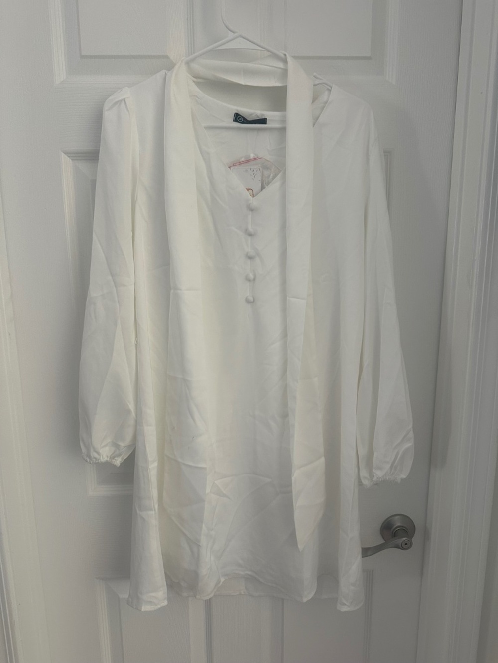 Silky Long Sleeve Dress